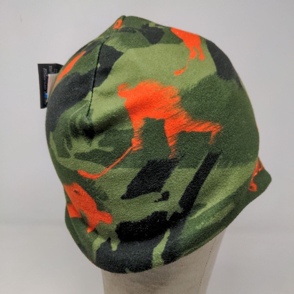 New Era Men's Knit Camo Beanie Hat Multicolor 100% Acrylic Bauer Reversible - Picture 11 of 15